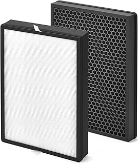 AP-528 Replacement Filter Compatible with Air Choice AP-528 Air Puri-fier Filter, 3-in-1 Composite Filter with Premium H13 True HEPA Filter, High Efficiency Activated Carbon and Pre-Filter, 2-Pack