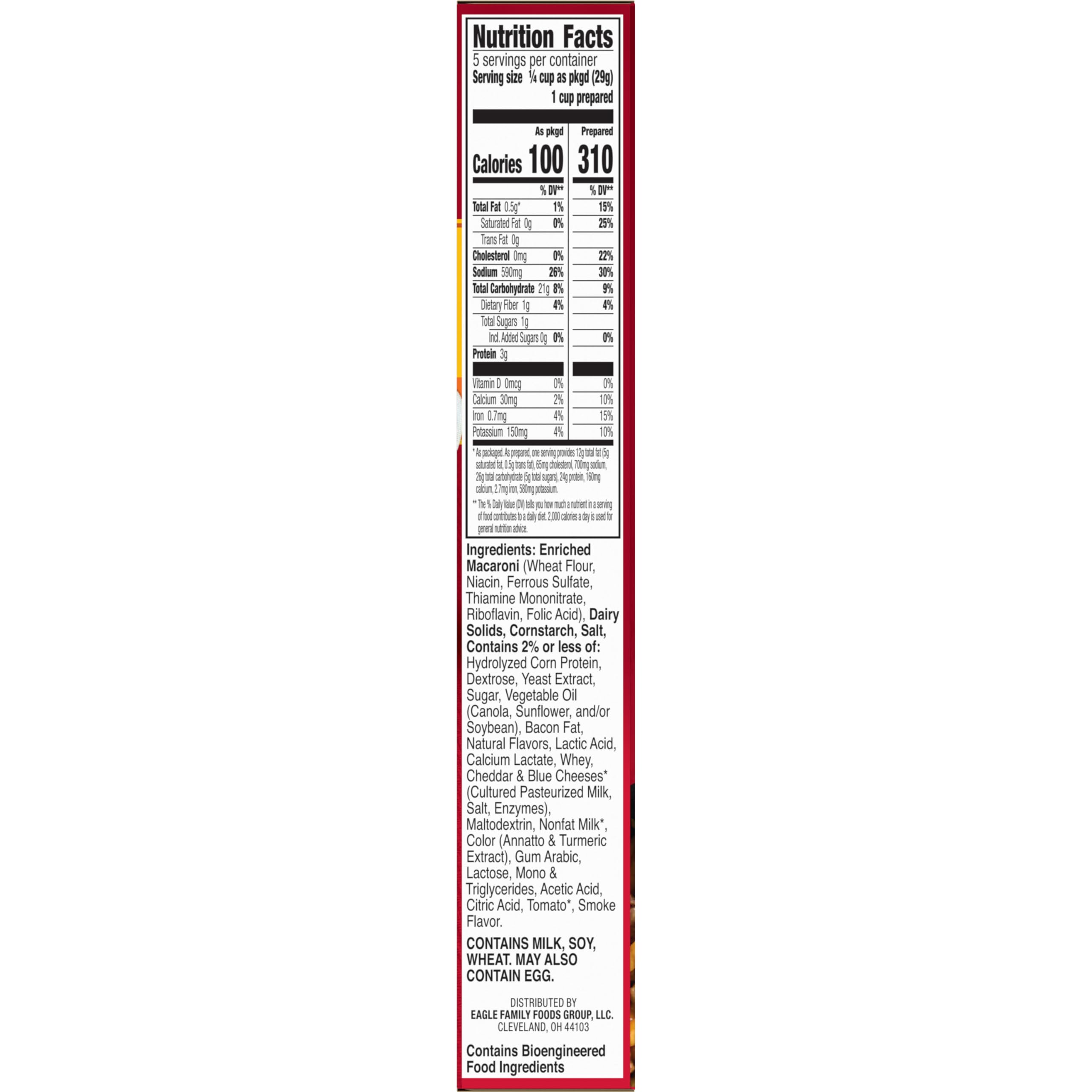 Hamburger Helper Bacon Cheeseburger Pasta Meal (5.1 oz - 12 Pack) No Artificial Flavors, Ready in 3 Easy Steps, Quick Meals Perfect for Midweek Dinners, Busy Evenings & Families On-the-Go