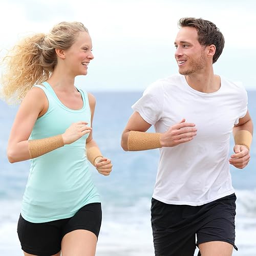 Vista 38 de WILLBOND Pulseras de 6 pulgadas para competiciones deportivas de París, suministros deportivos largos, banda elástica atlética para gimnasio, tenis