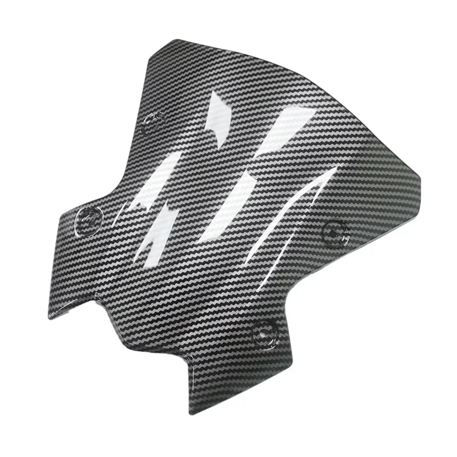 Deflektor motocykla Do Motocykla Kawasaki Z900 2020-2022 2023 Szyba Przednia Szyba Przednia Czarna/Wygląd Włókna Węglowego Uchwyt Ekranu Akcesoria Osłona przeciwsłoneczna(Carbon Fiber Look)