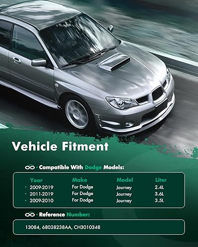 Miniatura 3 de SCITOO 13084 Radiador apto para 2009-2019 para D-o-d-g-e para Journey 2.4L 2009-2010 para D-o-d-g-e para Journey 3.5L 2011-2019 para D-o-d-g-e para