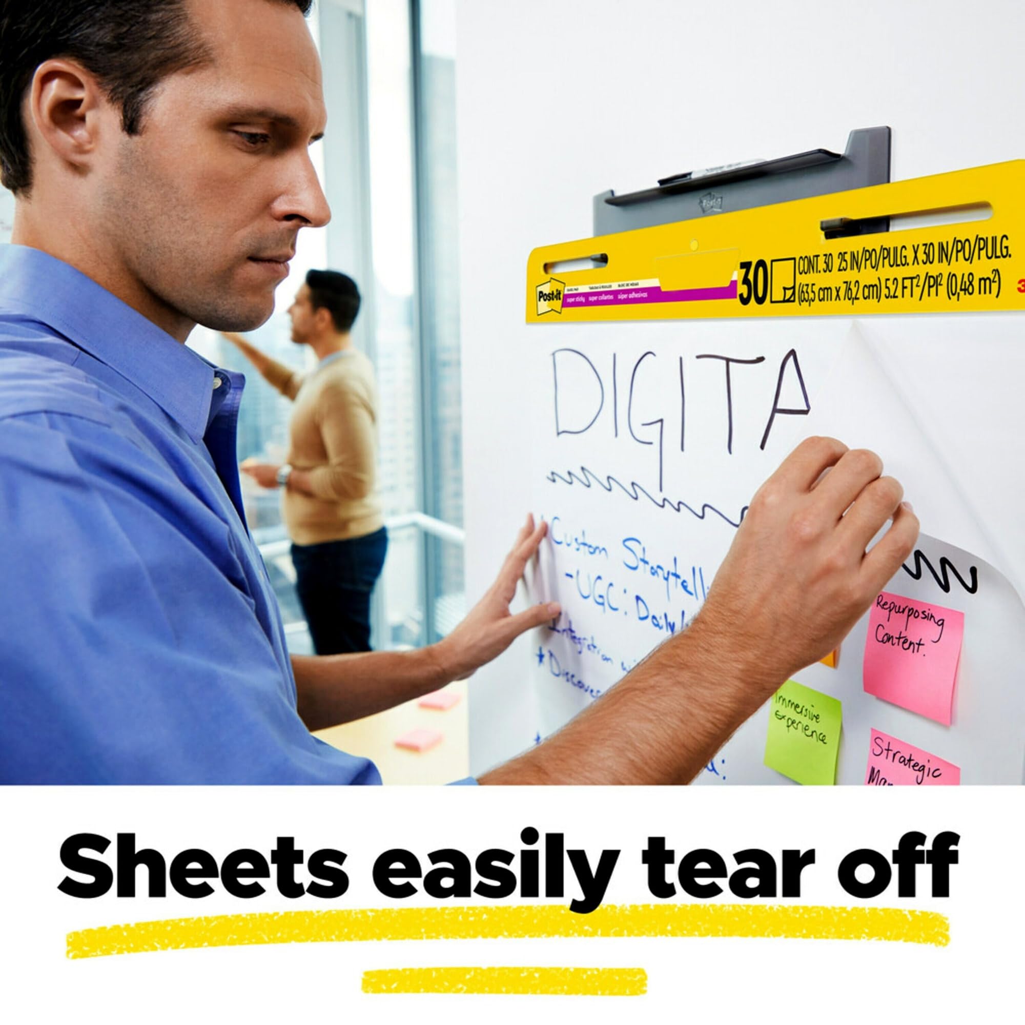 Post-it Selbstklebende Staffelei, 38,1 x 45,7 cm, 2 St ck (577SS-2PK-S)