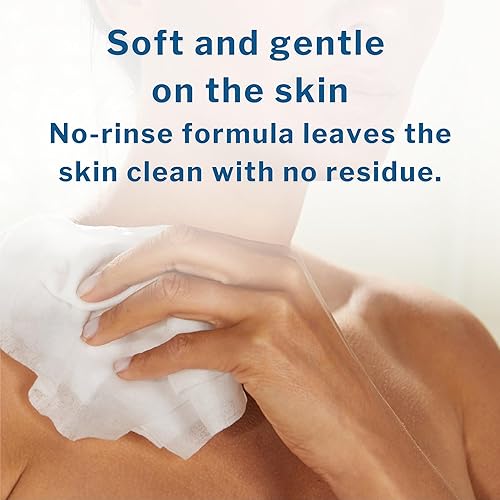 Miniatura 4 de McKesson Toallitas para adultos, sin perfume (paquete de 6, 576 toallas faciales), paños desechables para el cuerpo, fórmula sin fragancia, sin