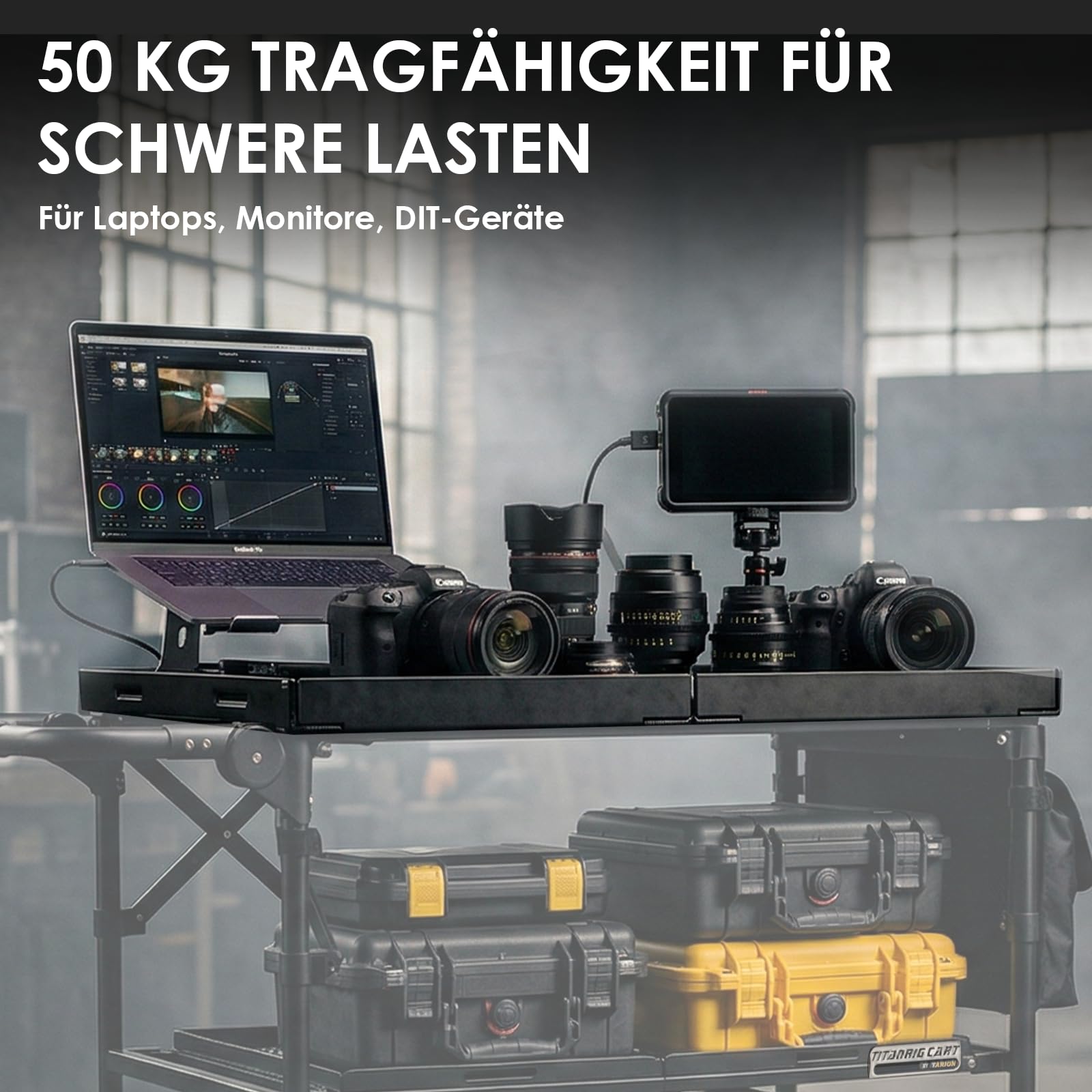 Tarion Regal für Titanrig Cart Pro Kamerawagen Filmwagen – Bild 4