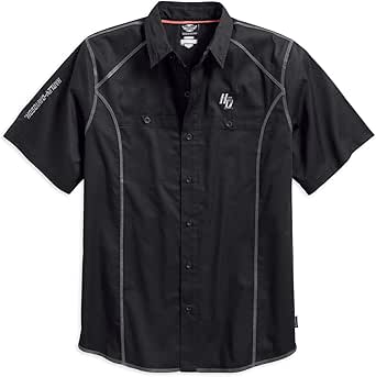 Harley-Davidson Men's Bar & Shield Red Plaid Blowout Shirt – Maidstone Harley-Davidson - View #5