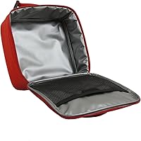 Vista 19 de LEGO Lunch Bag, Durable and Insulated, with Mesh Pouch and Zip Compartment, Perfect for On-the-Go Meals, Blue