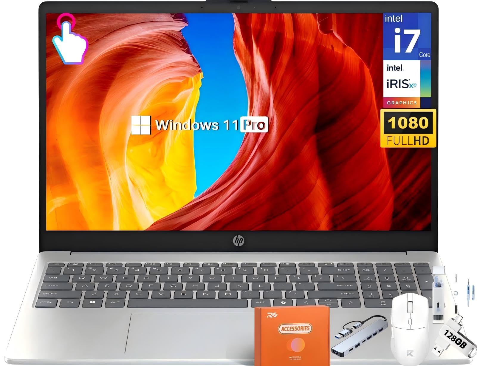 HP 15.6 Touchscreen Business