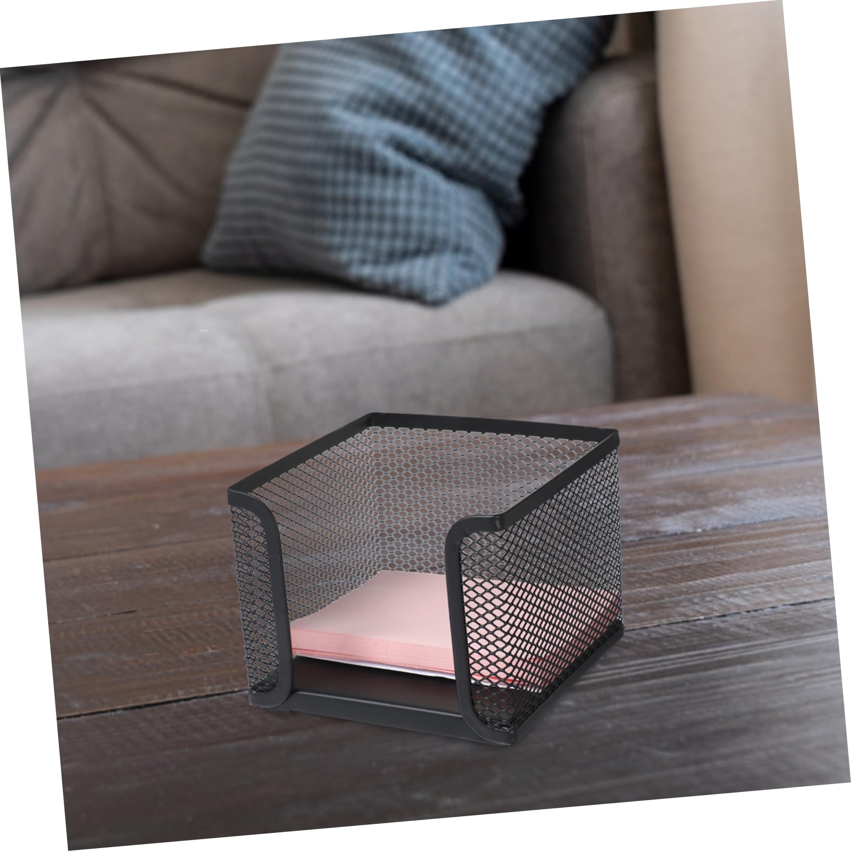 NUOBESTY 6stücke -mesh Zettelboxen Für Schreibtisch Multifunktionale Memo-Halterung Und Stifteorganizer Zur Aufbewahrung Von Notizen Und Büromaterialien