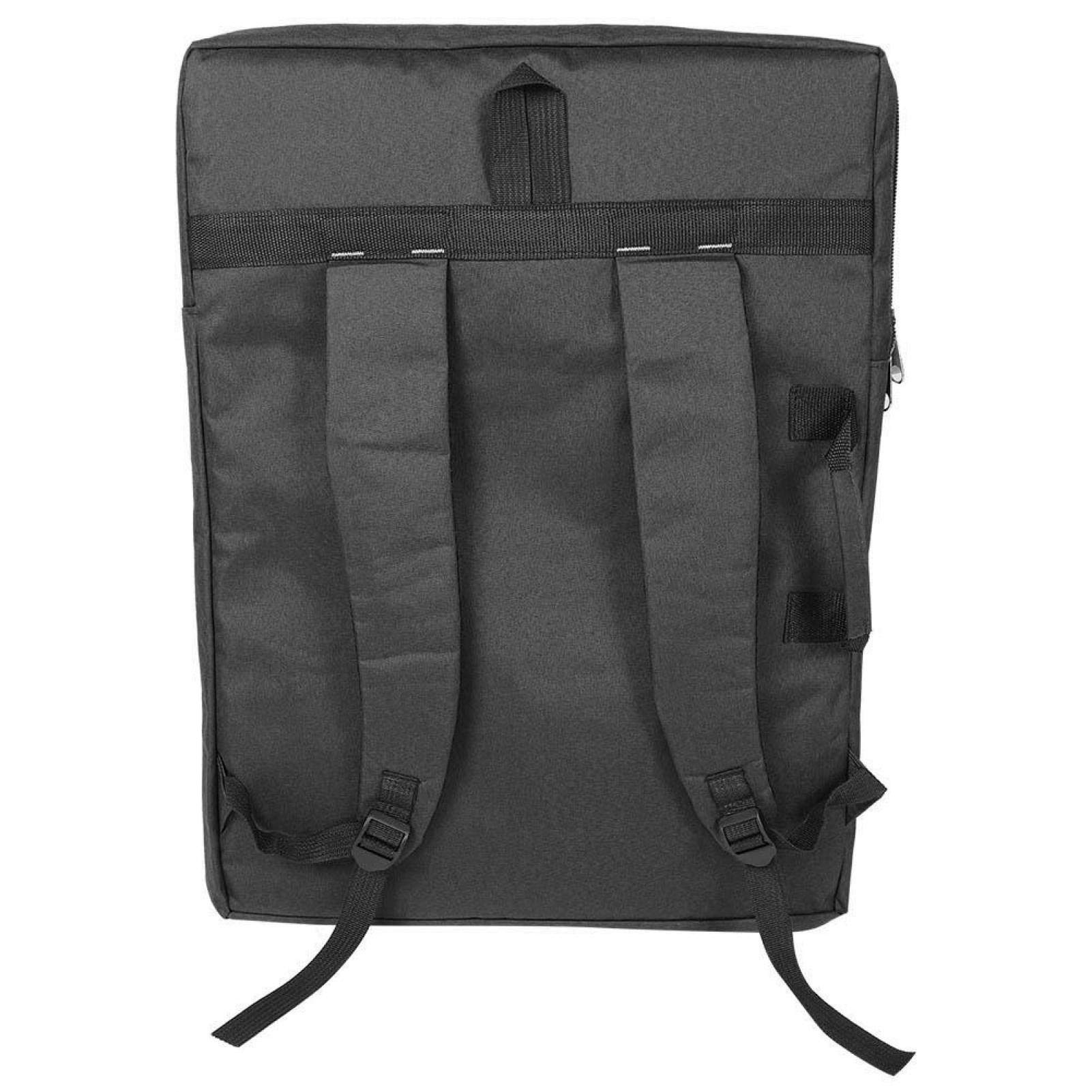 Jeanoko Zaino Impermeabile Grande per artisti, Zaino per Pittura Opaca 300D Portafoglio Art Portfolio Tote Strumenti artistici Impermeabili per Materiali artistici all'aperto Pigmenti Matite(Black)