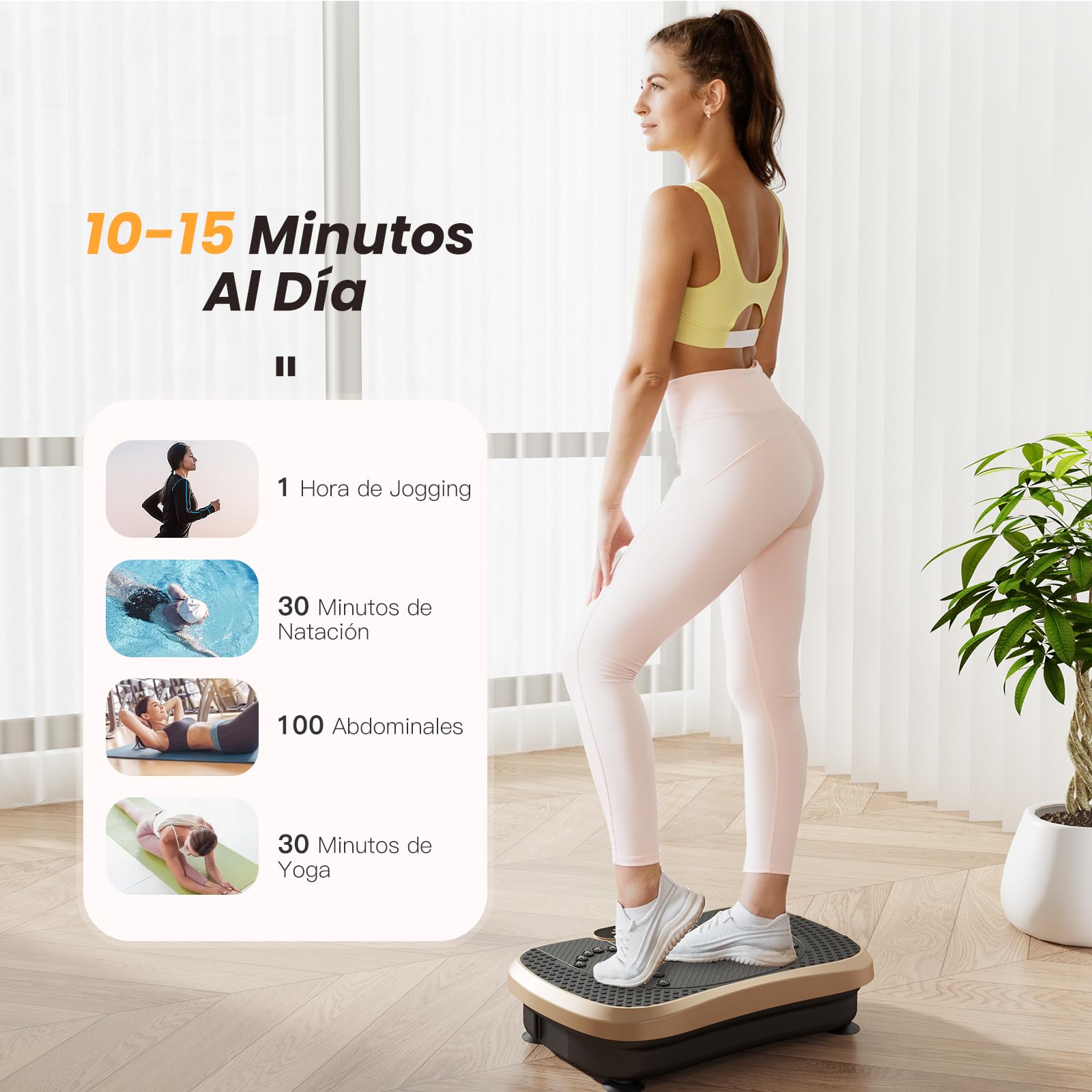 Dripex Plataforma Vibratoria, 99 Niveles de Vibración, 5 Programas de Entrenamiento, Altavoz Bluetooth, Pantalla LCD, Plataforma Vibración Muscular para Hacer Ejercicio en Casa