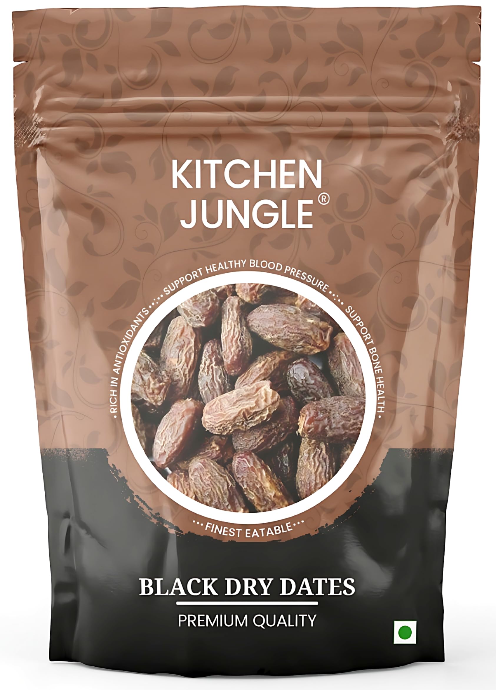 Kitchen Jungle dry dates black (kala sukha khajur Organic) 1KG New Crop (B0CMXY3CQL) Amazon Price History, Amazon Price Tracker