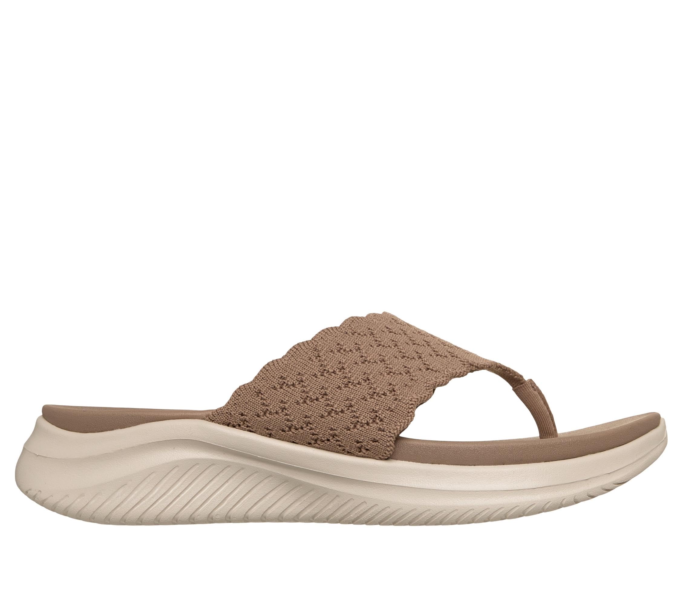 Skechers Damen Ultra Flex 3.0 Sandal Rhythm WavesFlipflop