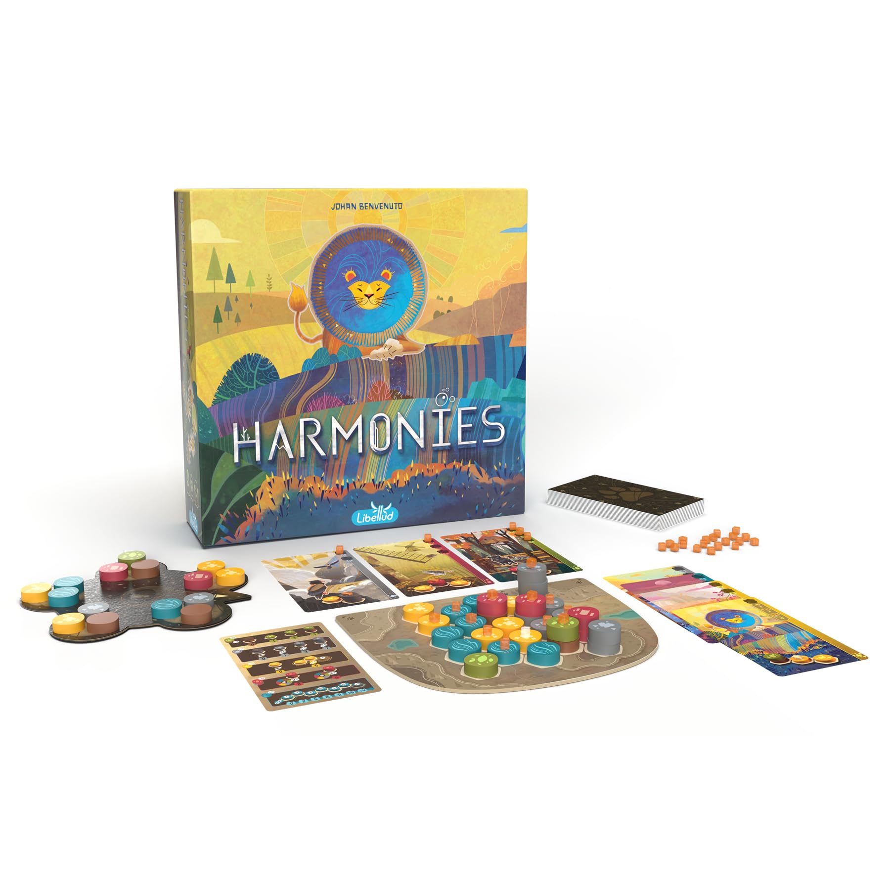Asmodee Harmonies Juego de Mesa Estrategia Familias Adultos 10+ Años 1-4 Jugadores 30 Minutos Español