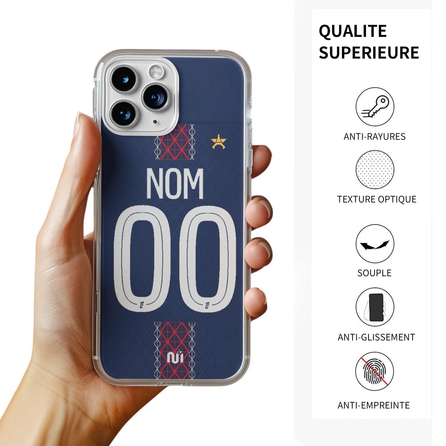 Coque Silicone Rigide TPU Bleu Marine Pour Microsoft Lumia 650 - Protection Anti-choc Et Style Discret