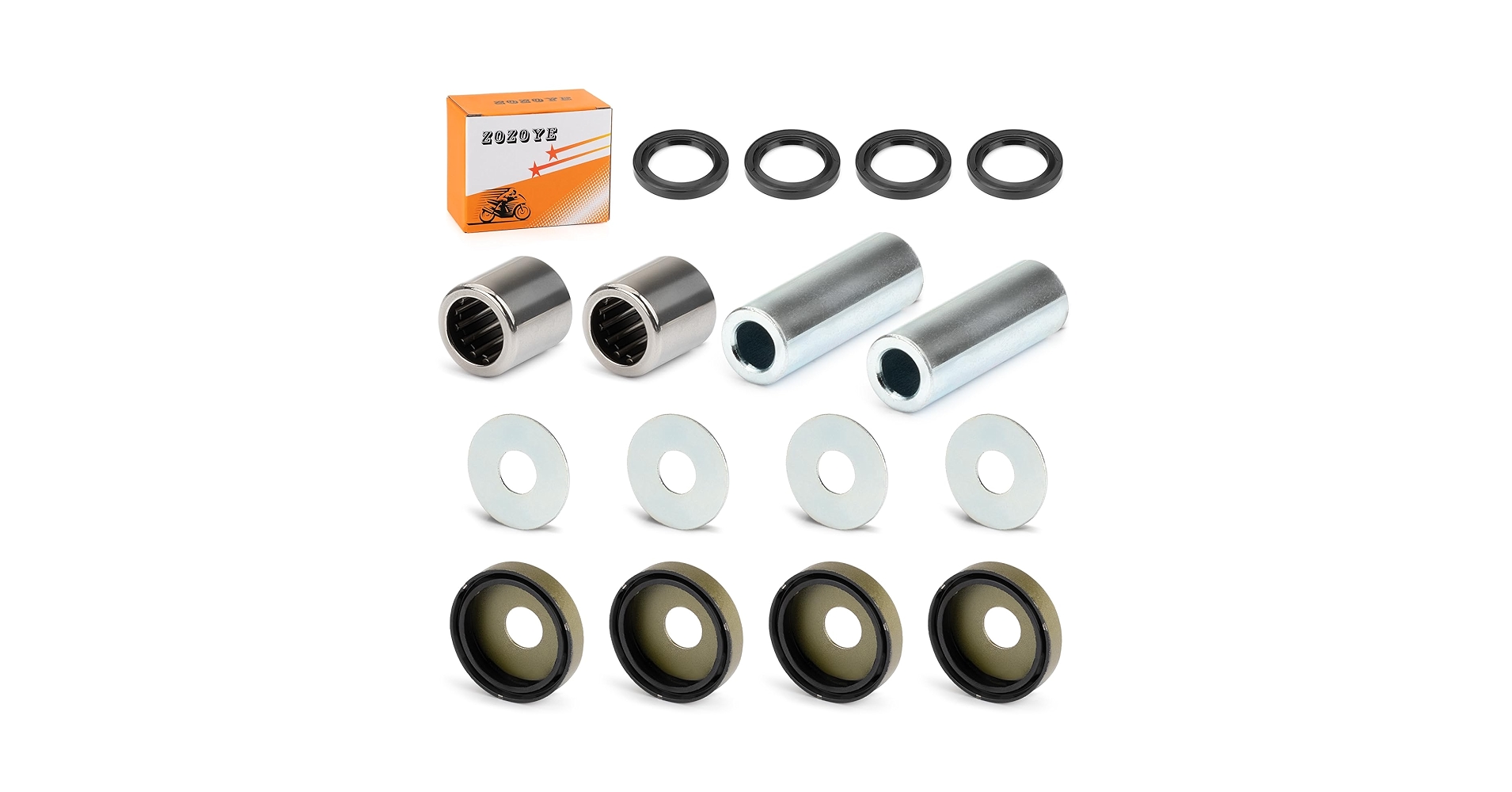 Amazon.com: Front Lower A-Arm Bushing Shaft Seal Kit for