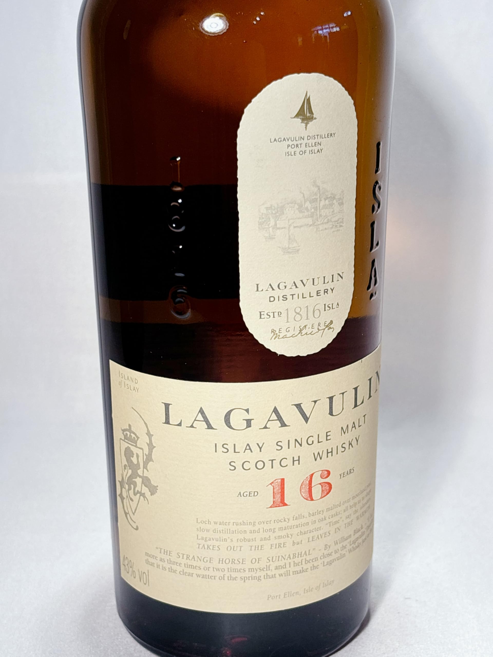 ラガヴーリン　16年　700ml   1本 ラガヴーリン16年 700ml 43度 / LAGAVULIN 16 YEARS – ヒャクテン