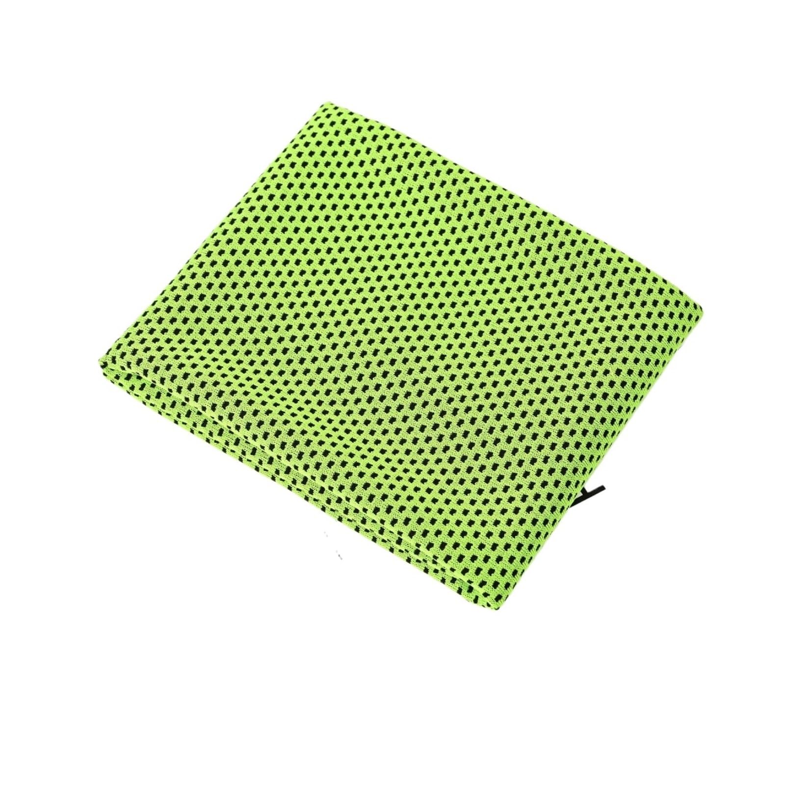 MEYTXOA Cooling Towel 10Pack Cooling Towel Workout Ice For Neck, Microfiber Soft Breathable Chilly For Sports Yoga Gym Outdoor(Green,90x30cm)