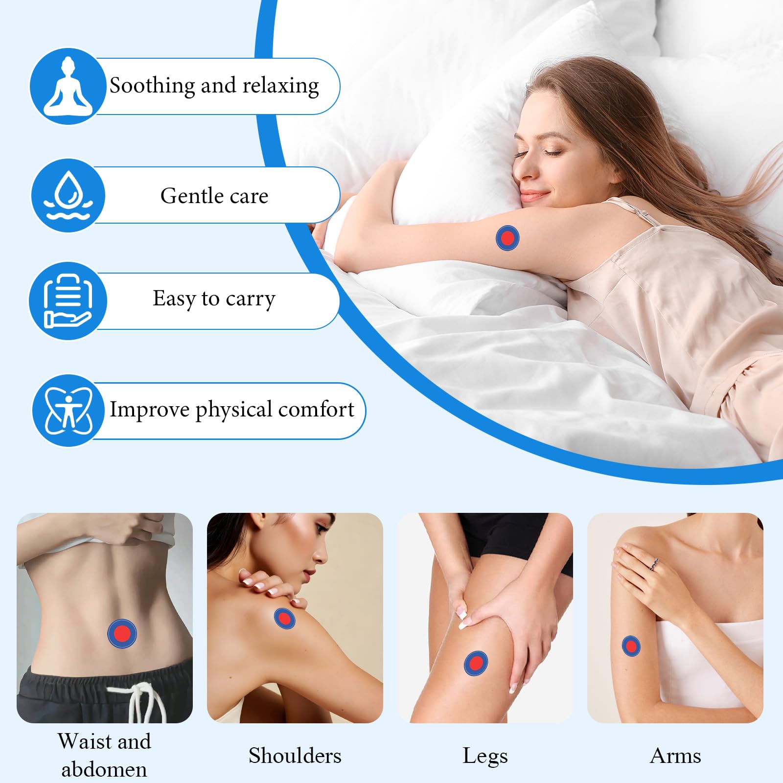 60PCS Activate Weight Loss Plasters, 2026 New Weight Loss Plasters, Craving Support & Daily Balance, Gentle Soothing For All Body Types — view 3