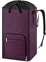 Vista 16 de Bukere - Mochila para lavandería, extra grande, 2 en 1, cesta de lavandería para estudiantes universitarios, artículos esenciales