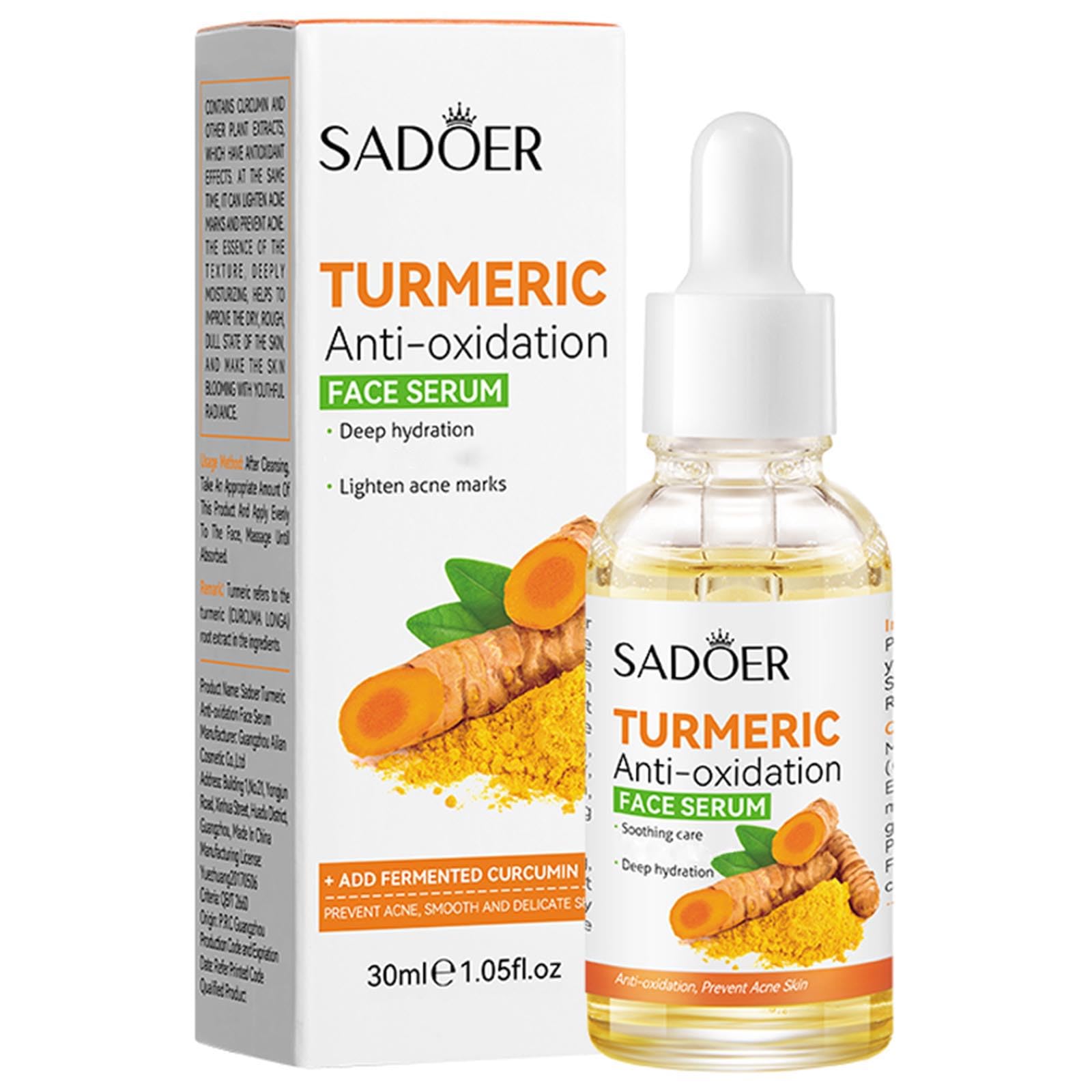 Turmeric Moisturizer Serum For Face Turmeric Skincare For Face & Body Moist Skin Water Embellish Smooth Deep Moisturizing Serum For Dry Skin Hydrating For All Skin Types
