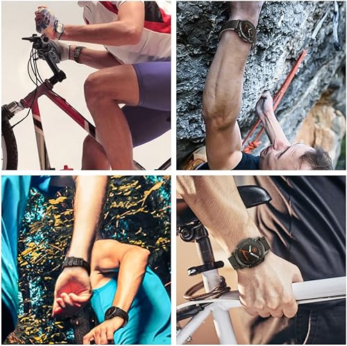 Miniatura 8 de Para Garmin Fenix 55 Plus, Fenix 66 Pro, Fenix 7, Forerunner 935945, InstinctApproach S62, repuesto de correa de reloj de silicona suave de 0.866