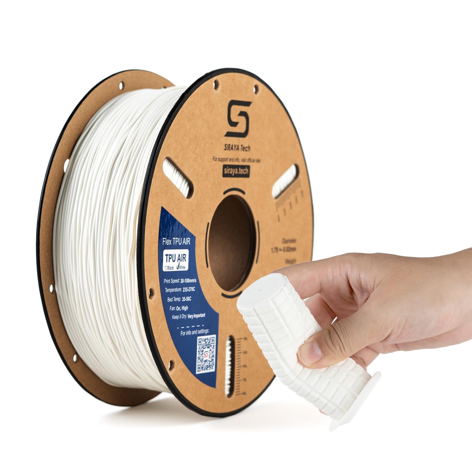 Siraya Tech Flex TPU Air - Lightweight Active Foaming Flexible 3D