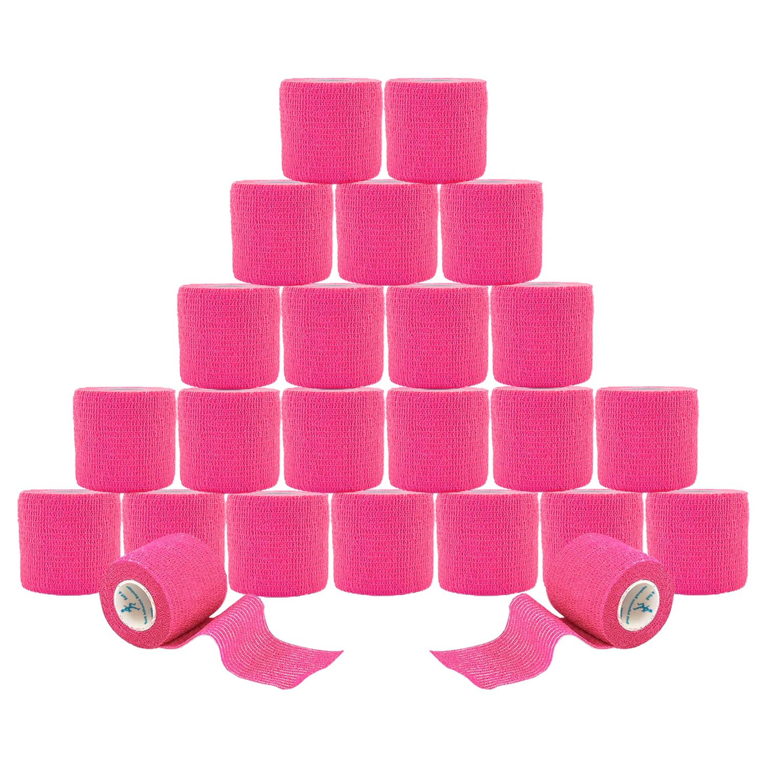 ANAMPION Selbstklebender Verband, 5cmx4.5m Elastische Binde Bandage | Non-Woven Selbsthaftende Bandage für Mensch&Tier, Fixierbinde Haftbandage Selbstklebend für Sprunggelenke Schwellung,Sport