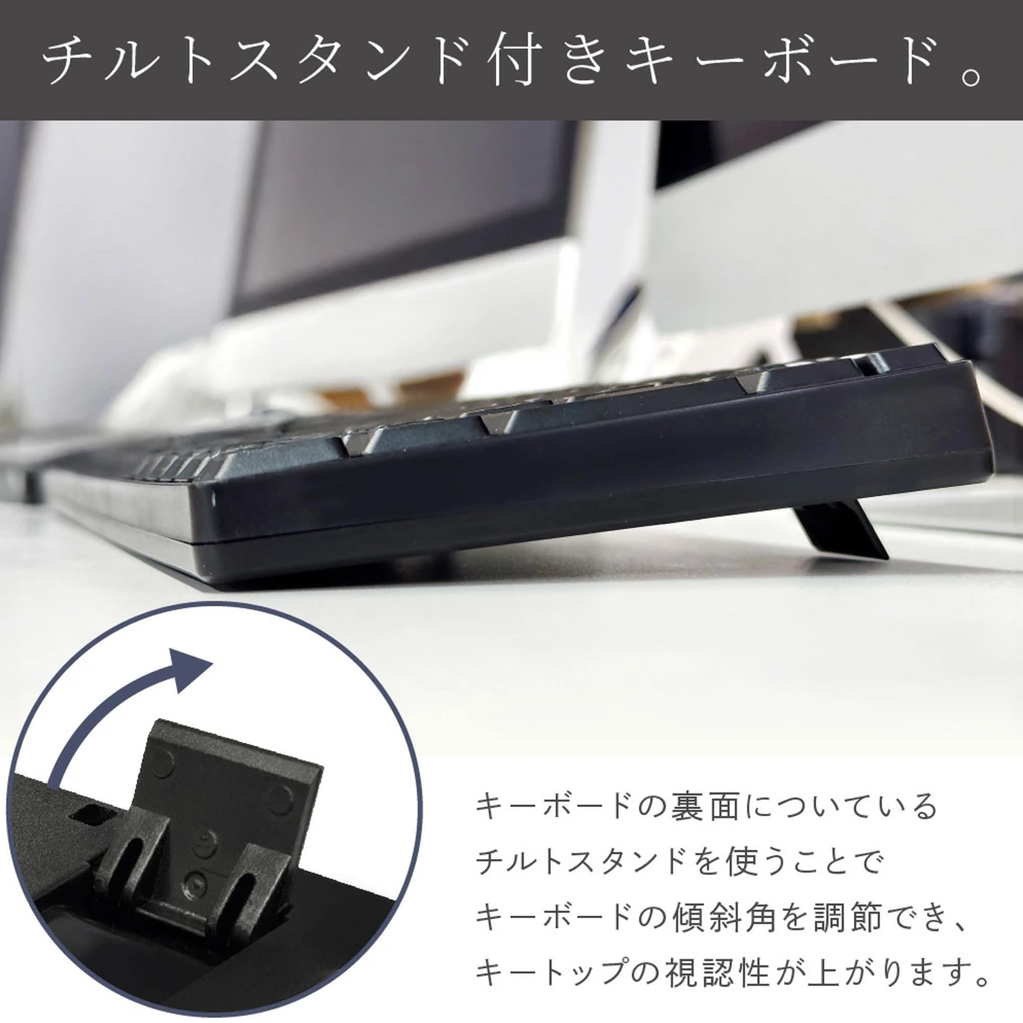 Amazon.co.jp: ユニーク 3in1 コンボ ワイヤレスキーボード テンキー +
