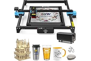 TTS Glowforge Basic 20000mW Output Power Laser Engraver