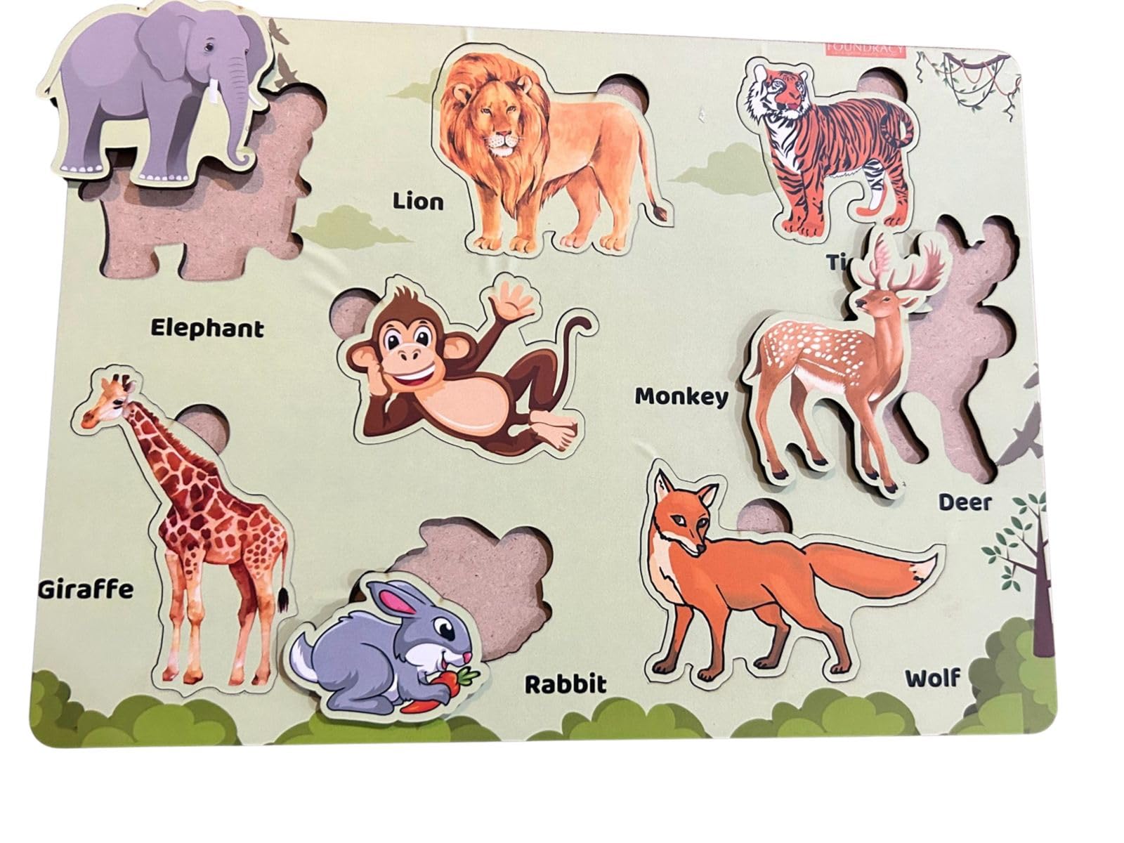See full amazon price history chart for Foundracys Wooden A4 Size Wild Animals knob Puzzles for Toddlers and preschoolers of 2 Years and Above|Gift for Boys and Girls|Fine Motor Skills Wooden Learning Educational Game Board for Kids Foundracys Wooden A4 Size Wild Animals knob Puzzles for Toddlers and preschoolers of 2 Years and Above|Gift for Boys and Girls|Fine Motor Skills Wooden Learning Educational Game Board for Kids (B0D5M3B7Z4) Amazon Price History, Amazon Price Tracker