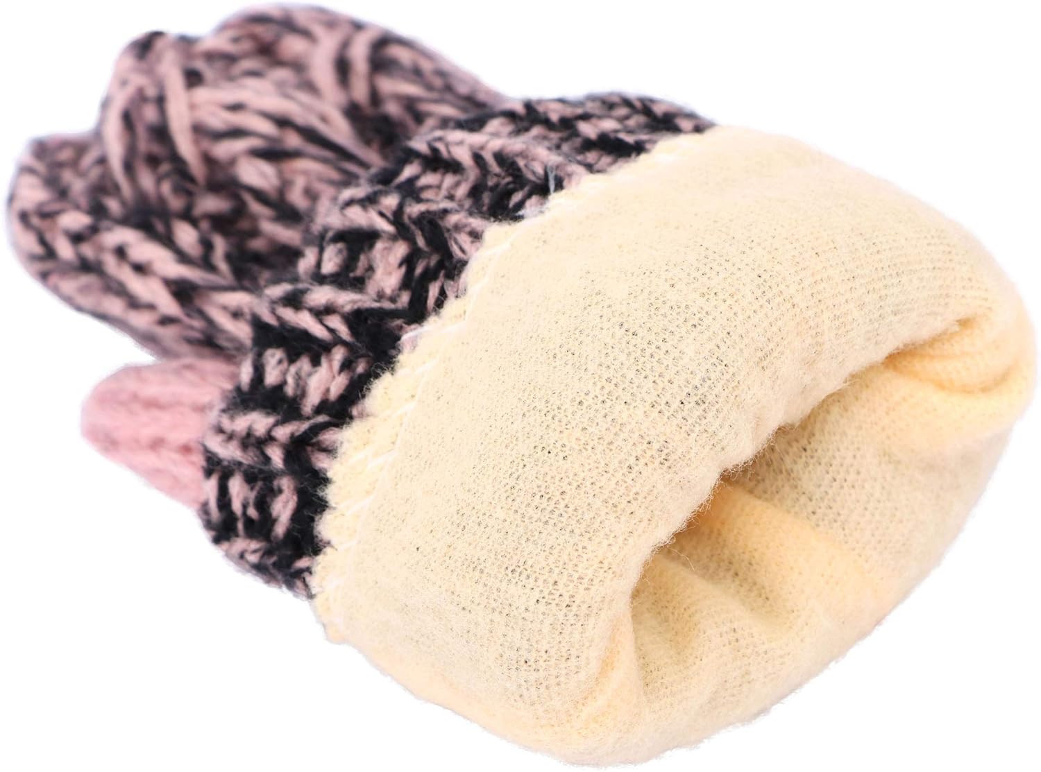 ANDORRA 3 in 1 Women Soft Warm Thick Cable Knitted Hat Scarf & Gloves Winter Set - Image 6