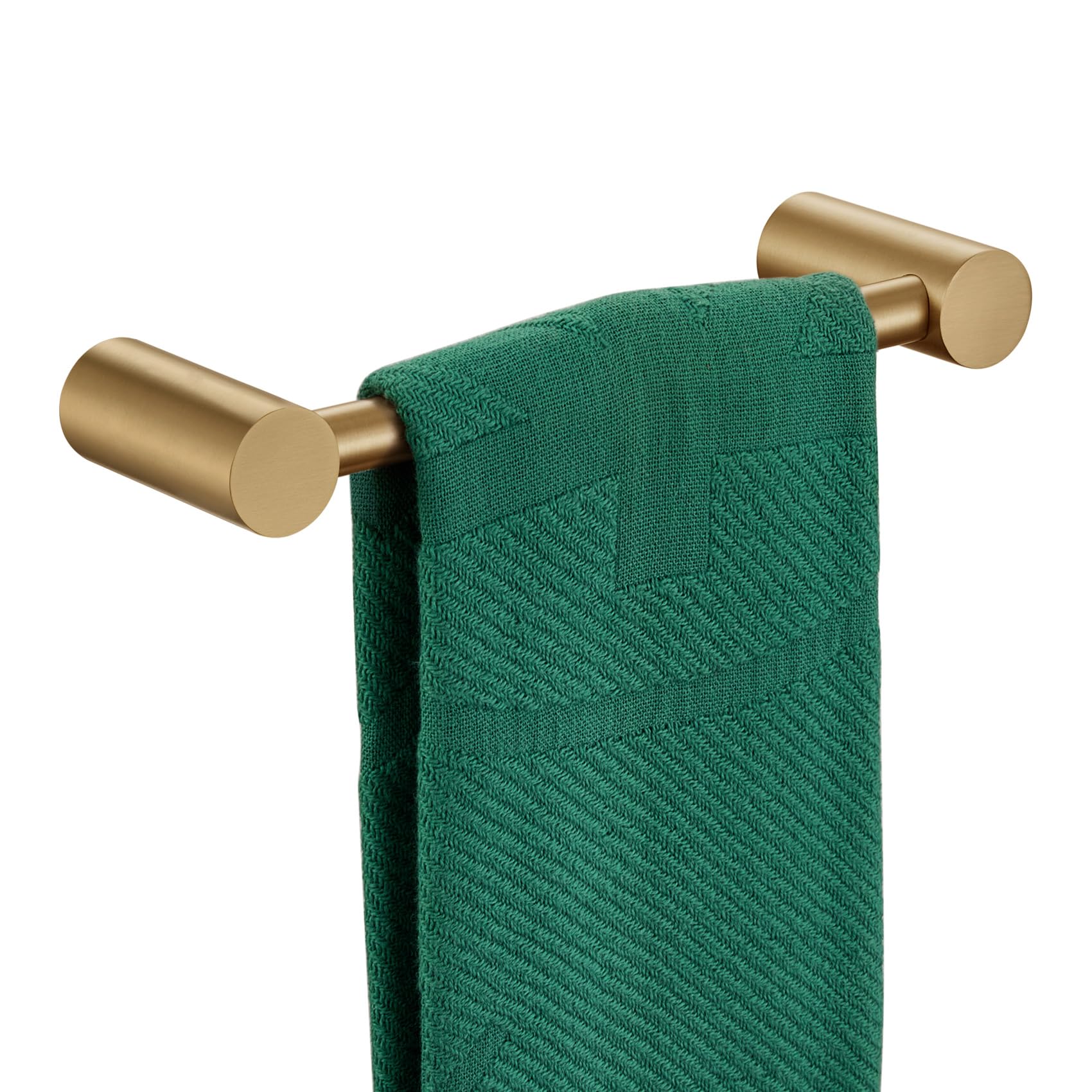 Brushed Gold Towel Ring - Modern Bathroom Hardware -13