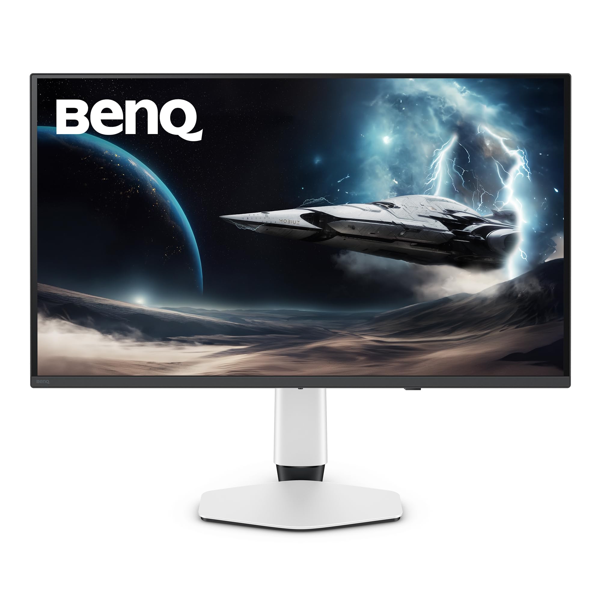 BenQ MOBIUZ EX321UZ 32 Zoll 4K QD-OLED Gaming Monitor der 4. Generation, 240Hz, 0.03ms, HDMI 2.1, DP2.1a (80Gbps), USB-C 90W, 99% DCI-P3, DisplayHDR 400, FreeSync Premium Pro, 3 Jahre OLED-Garantie