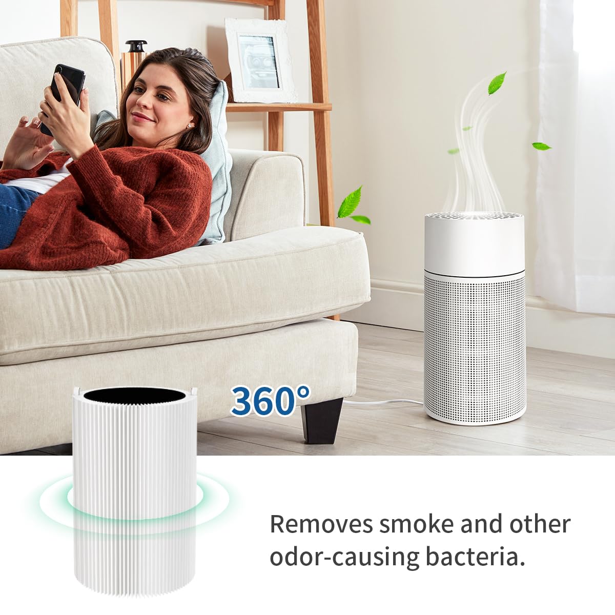 Vhbw 2x Filtres Purificateurs D'air, Compatible Avec Marreal AP3001 Filtre Au Charbon Actif Hepa 49233305