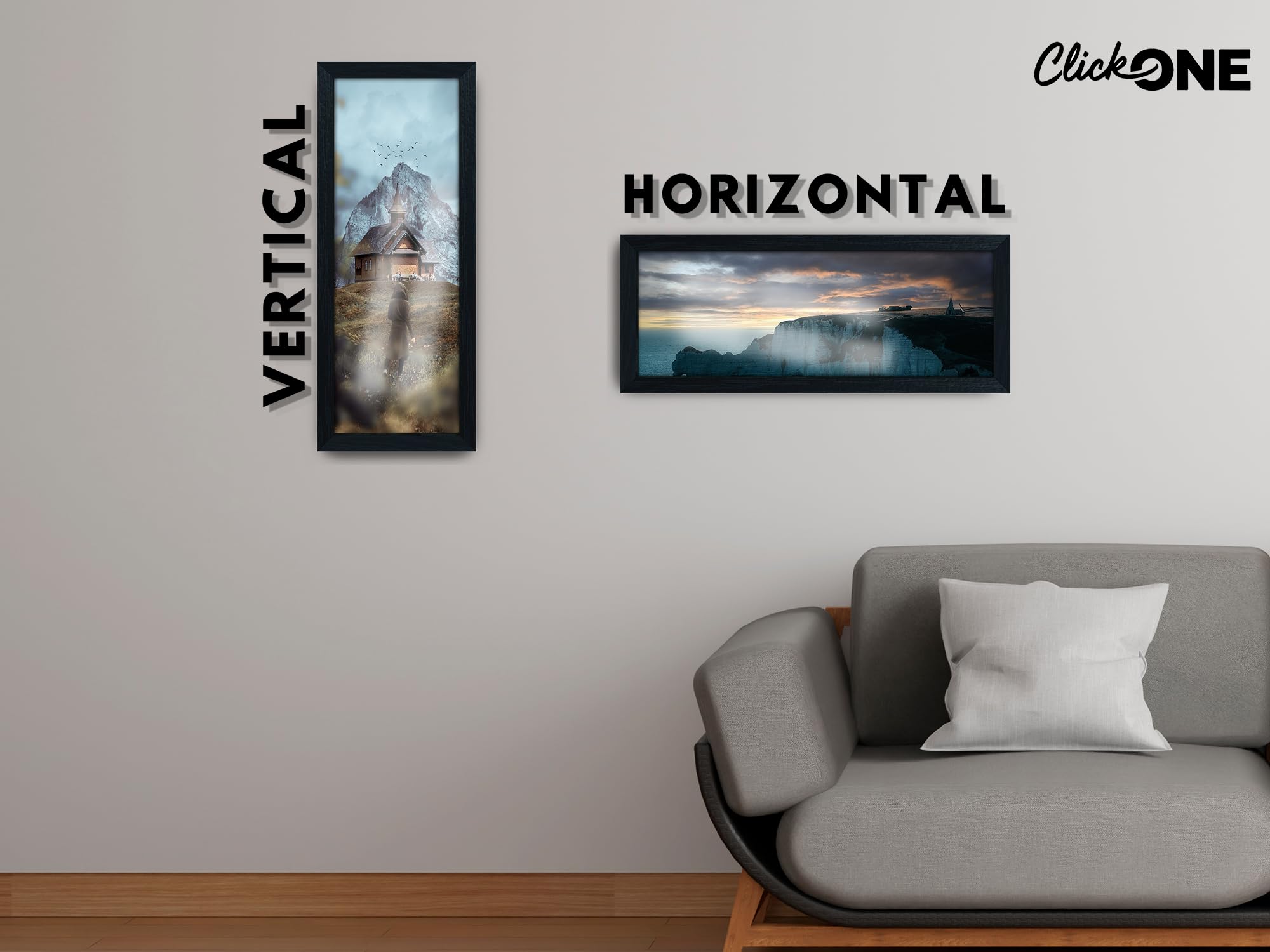 A2Z Home Solutions® Large Wall Picture Frames 60 X 30cm Frame Landscape
