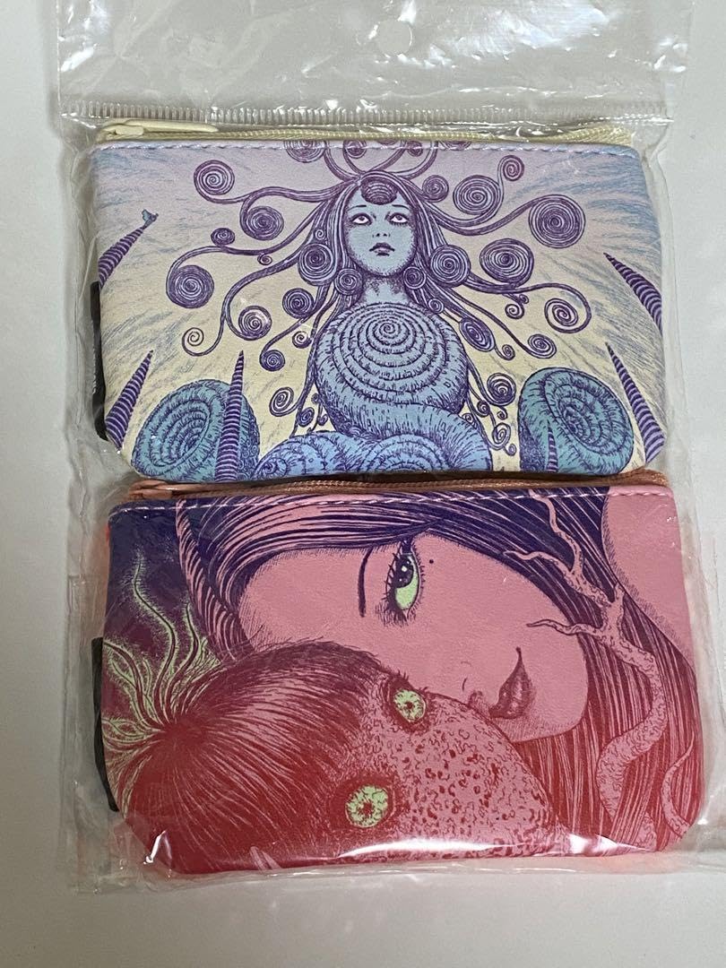 伊藤潤二展　ミニカラフルメッシュポーチ4個セット 伊藤潤二展 ミニカラフルメッシュポーチ4個セット