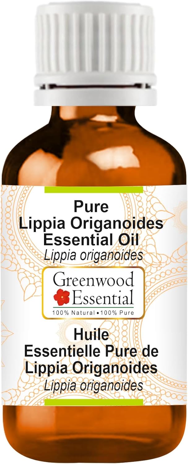 Greenwood Essential Pure Lippia Origanoides Essential Oil (Lippia origanoides) Steam Distilled 5ml (0.16 oz)