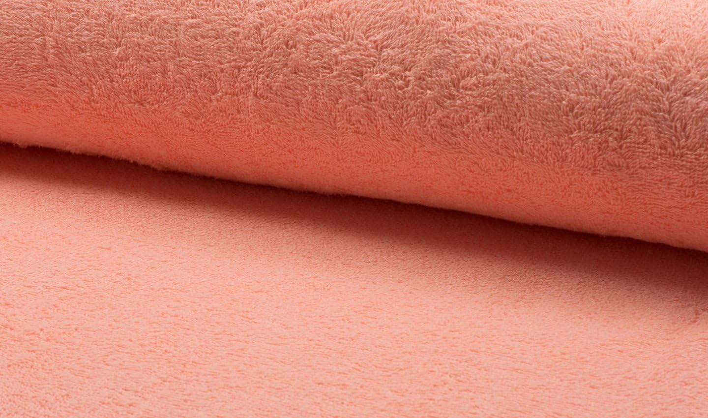 Double Sided Cotton Terry Towelling Fabric Material - Flesh (Precut - 1Mtr, 150cm x 100cm)
