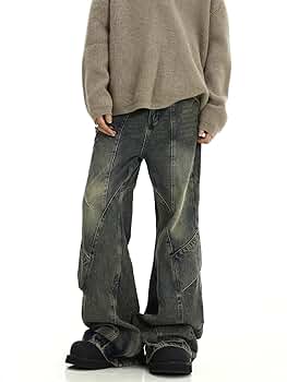 【BAON】Filt Gradation Wide Denim Pants Gradient Wide Denim Pants - SALE