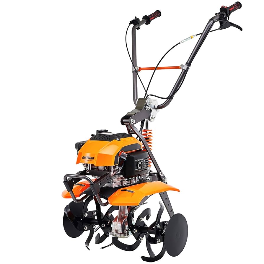 Amazon.co.jp: デイトナ エンジン式耕うん機 家庭菜園用