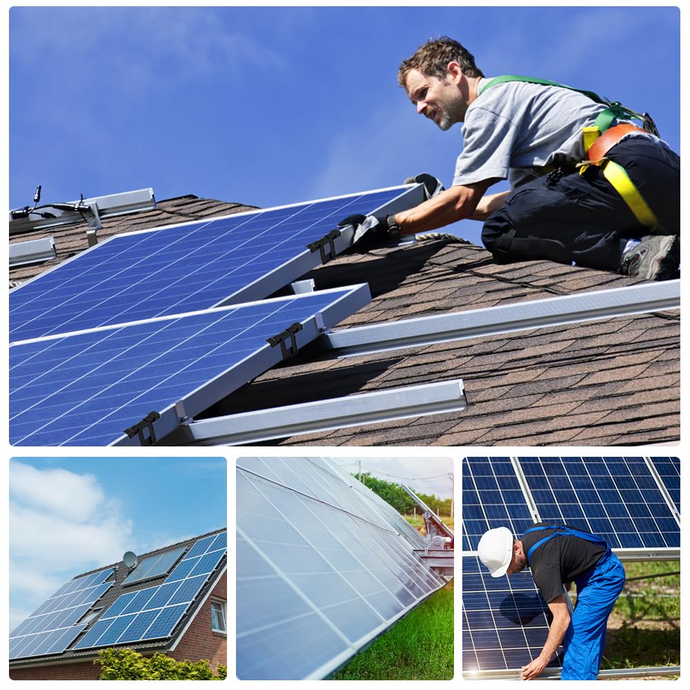 SPORTARC 30Pcs 30-40mm Pannello Solare Clip Di Drenaggio Dell'acqua Moduli Fotovoltaici Clip Di Pulizia Per Lo Scarico Dell'acqua Del Pannello - Foto 3