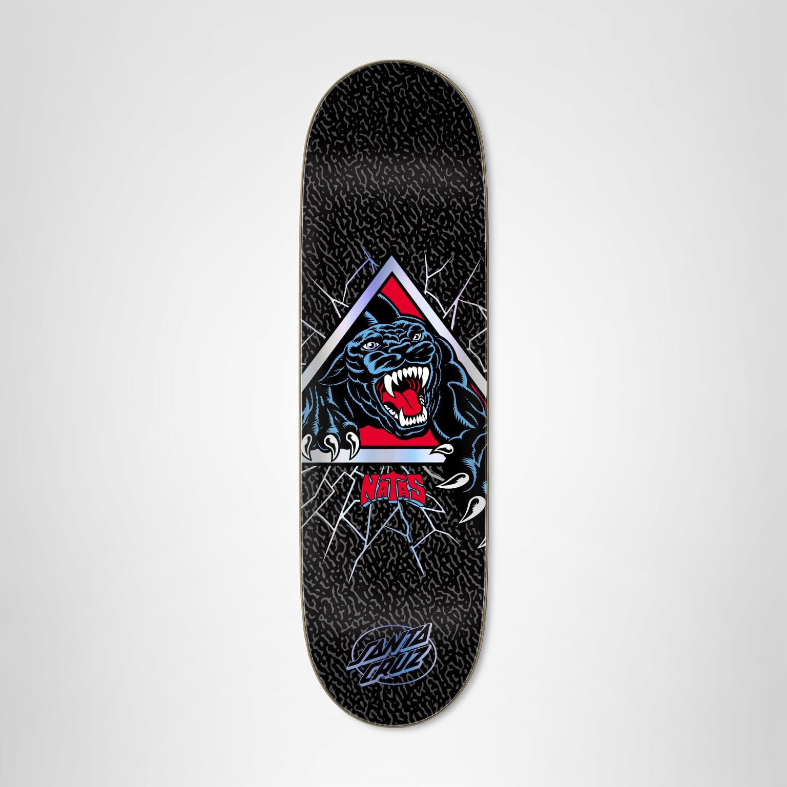 Amazon.com : SANTA CRUZ Natas Shattered Panther VX Deck 9.00in x