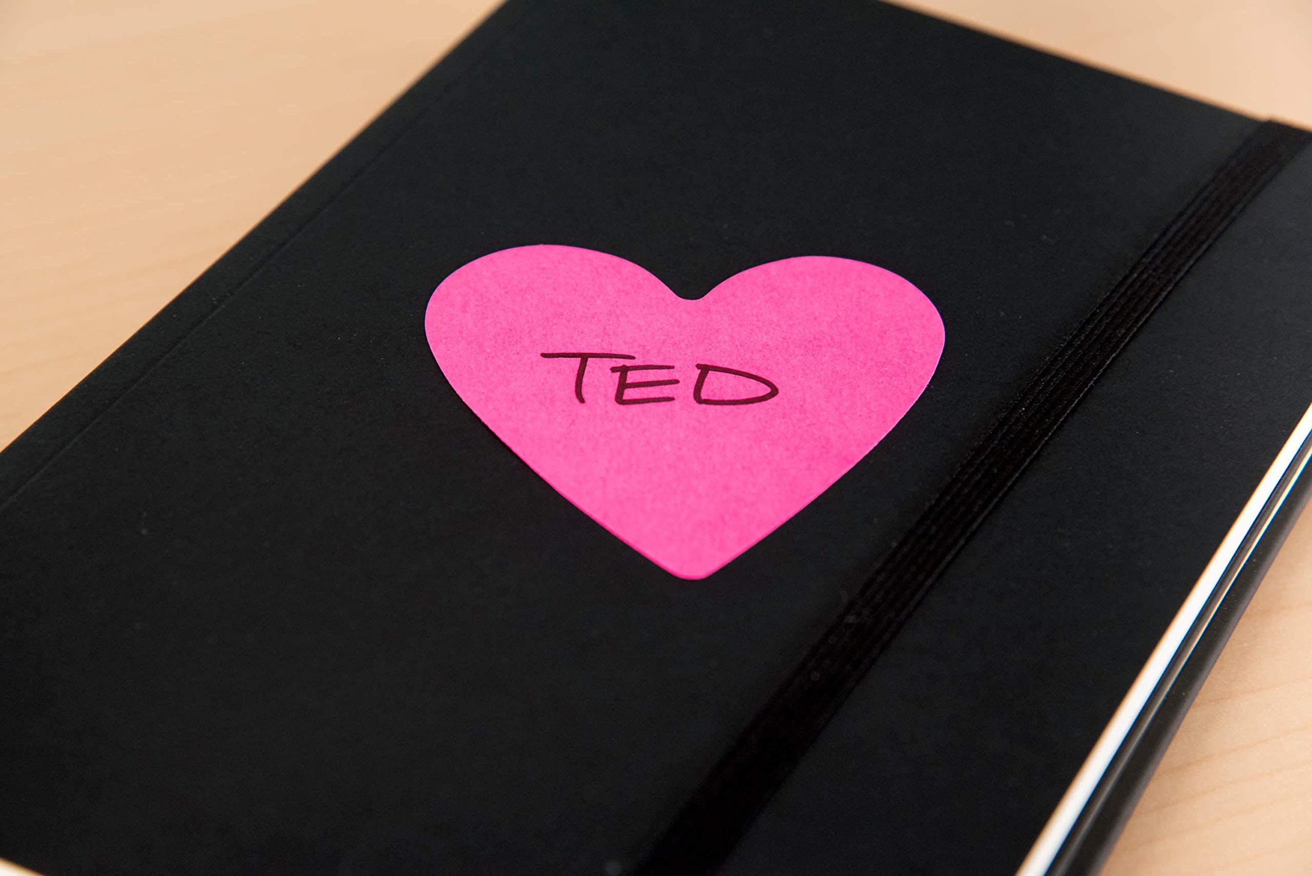 Amazon.com : Post-it Notes, Super Sticky Pad, 3x3 in, 2X the Sticking  Power, Assorted shapes and colors (7350-HBMX) : Heart Shaped Post It Notes  : Office Products