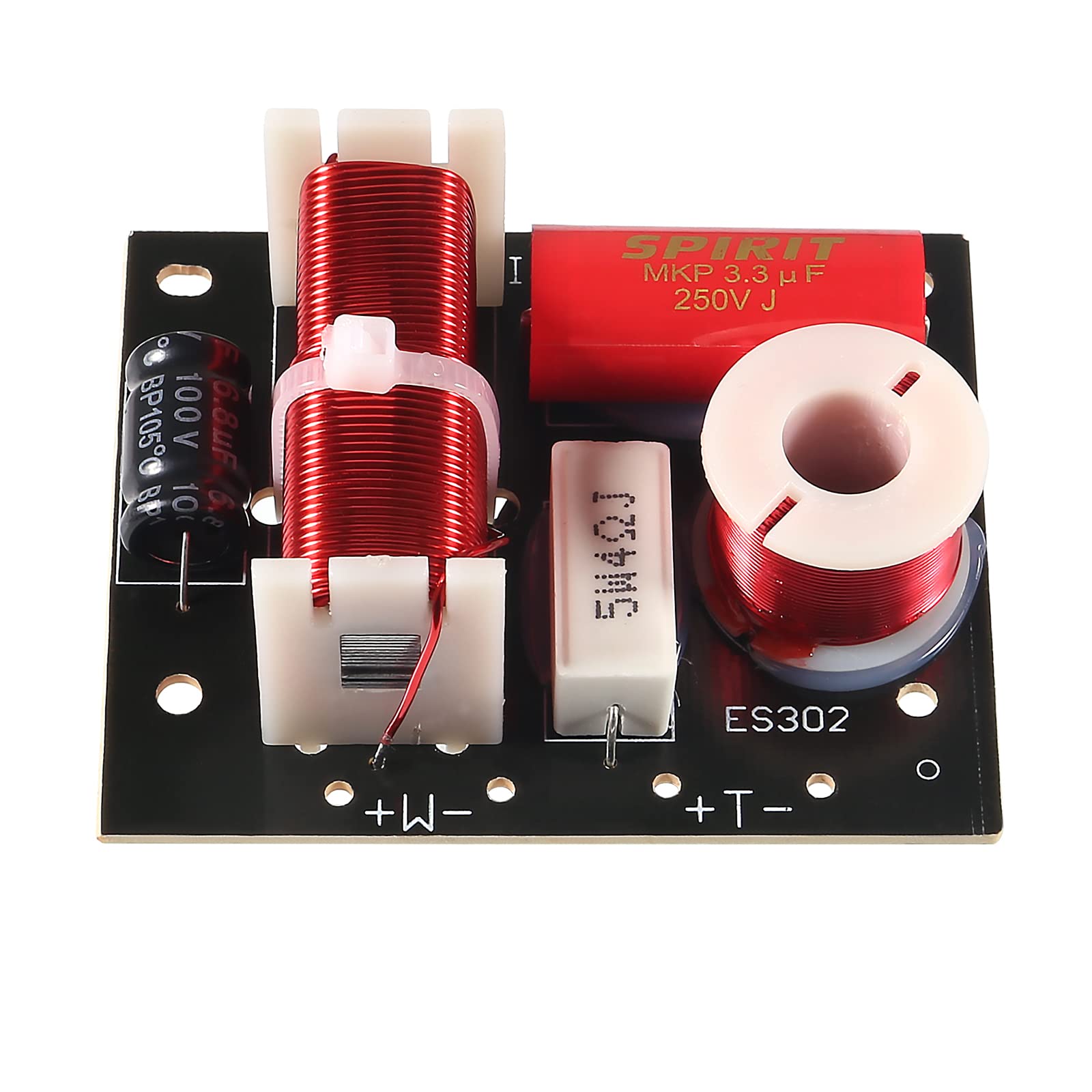 2 pz 400 W Altoparlante Divisore di Frequenza 2 Vie Treble/Bass 2 Unità Hi-Fi Audio Speaker Crossover Filtro di Frequenza Distributore FAI DA TE Modulo