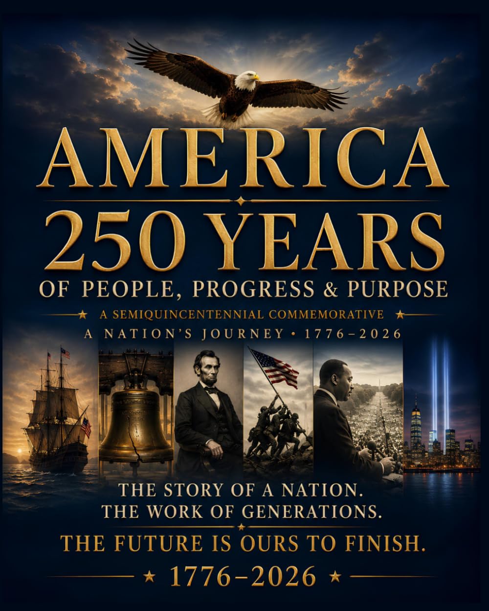 America: 250 Years of People, Progress & Purpose: A Timeline History year-by-year of the United States from 1776-2026 The Story of a Nation