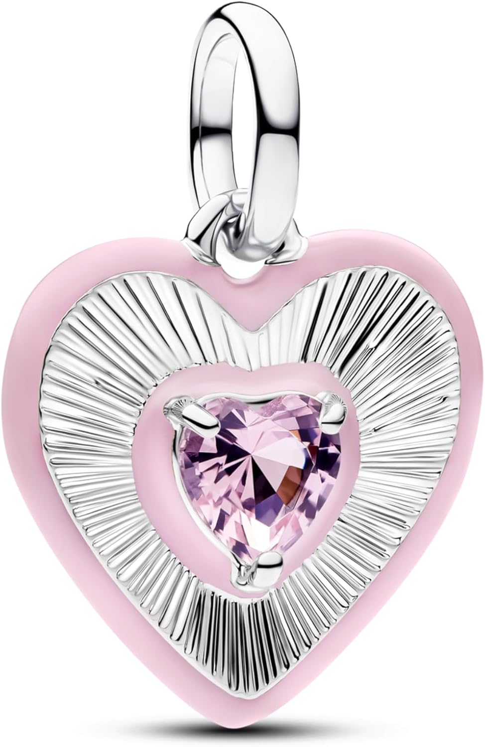 Gold Heart Family Charms Bead for Bracelets and Necklaces Jewelry Charm for Women Valentine Mother's Day