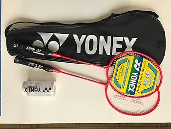Amazon | YONEX(ヨネックス) グラフレックス レッド 2本組みラケット