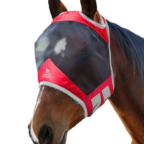 Harrison Howard CareMaster Pro Luminous Máscara Anti-Moscas Protección Rojo(M; COB)