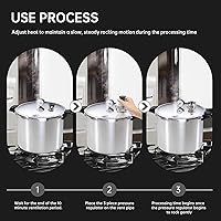 Vista 5 de 50332 3-Piece Pressure Regulator 5-10-15lb for Presto Pressure Cooker 0171001 0174001 6803571