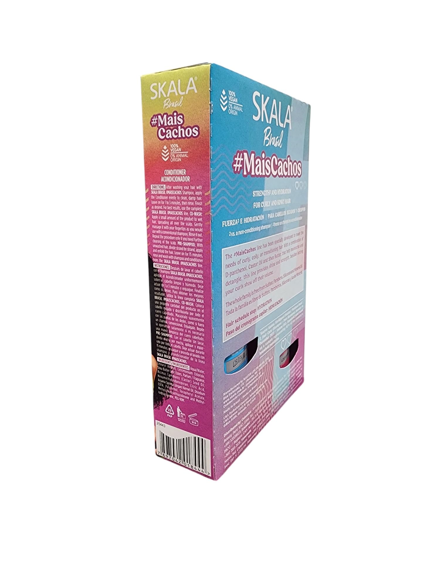 SKALA Expert Mais Cachos Shampoo and Conditioner 325 Ml Kit product thumbnail 7